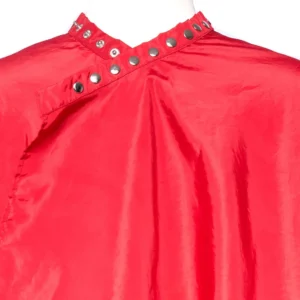 Durable XL Red Barber Salon Hair Cape